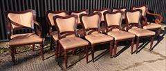 10 Gillow dining chairs single 19w 34h 21d 17½hs carver 22w 35h 23d 17½hs _8.JPG